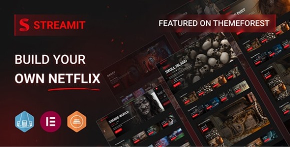 Streamit 2.0 – Video Streaming WordPress Theme + RTL Free