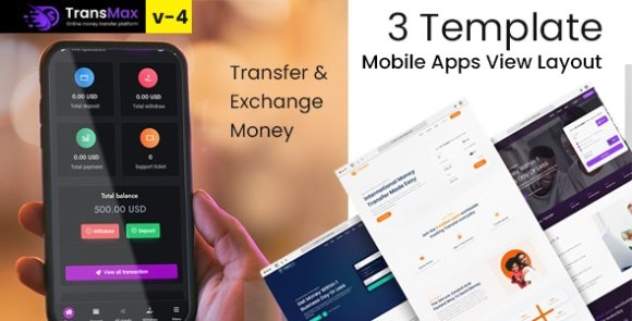 TRANS MAX v5.0 – Online Money Transfer Platform PHP Script