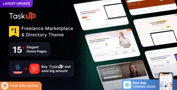 Taskup v2.7 – Laravel Freelance Marketplace & Service Finder PHP Script