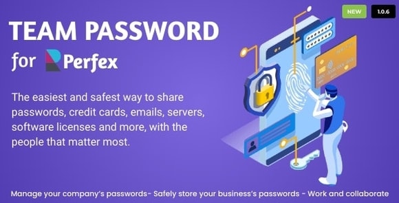 Team Password for Perfex CRM Module v1.0.7