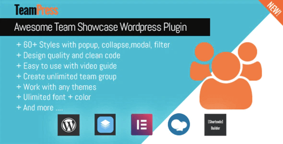 TeamPress v1.6.3 Nulled – Team Showcase Plugin