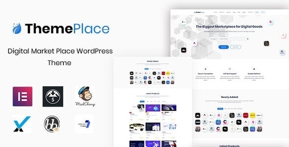 ThemePlace v1.1.6 – Marketplace WordPress Theme Free