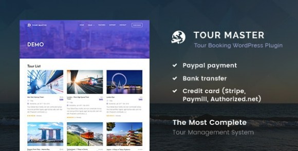 Tour Master v5.2.5 – Tour Booking, Travel, Hotel Plugin