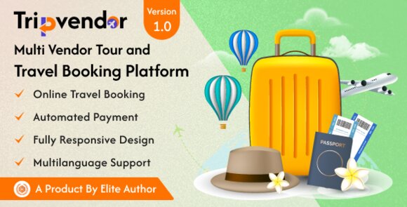 TripVendor v1.0 – Multi Vendor Tour and Travel Booking Platform PHP Script