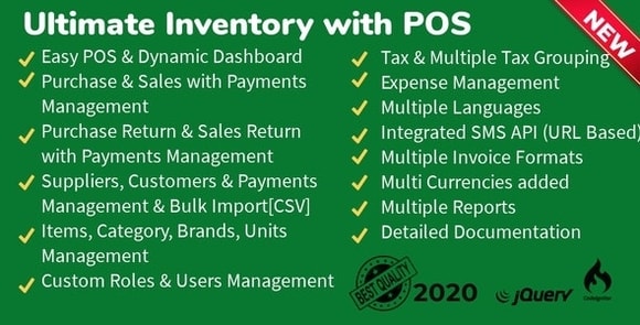 Ultimate Inventory with POS v1.7.5 – PHP Scripts