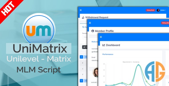 UniMatrix Membership v5.9.2 – MLM Script Nulled