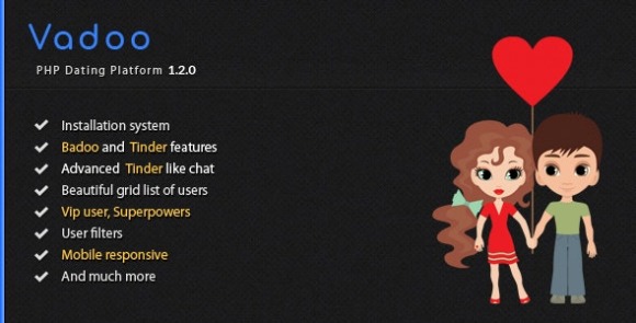 Vadoo v1.2.0 – Social Network Dating Script Free