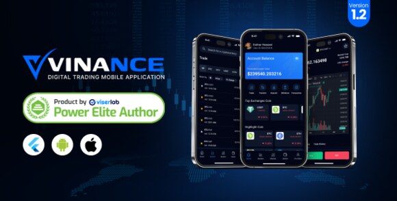 Vinance v1.2 – Digital Trading Mobile Application Source
