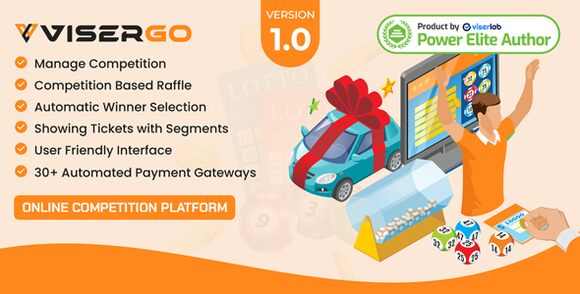 ViserGo v1.0 Nulled – Online Competition Platform PHP Script