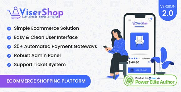 ViserShop v2.0 Nulled – eCommerce Shopping Platform Script