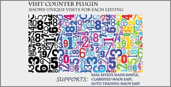 Visit Counter – Classifieds Plugin