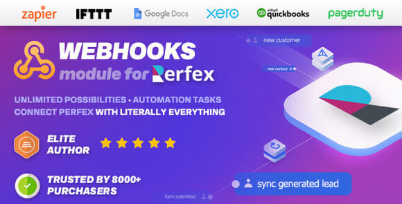 Webhooks Automation Module for Perfex CRM v1.3.0 – Addon