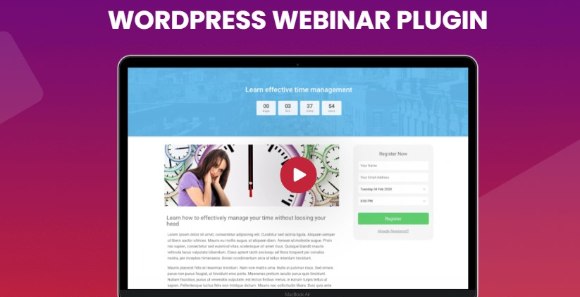 WebinarPress Pro v2.26.28 – WordPress Webinar Plugin