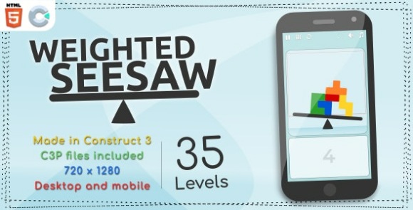 Weighted Seesaw v1.0 – HTML5 Casual Game Source