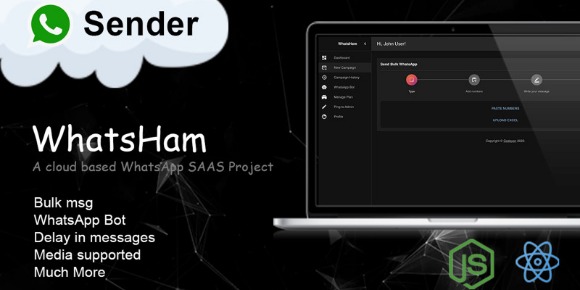 WhatsHam v3.6.1 – A Cloud based WhatsApp SAAS System Script
