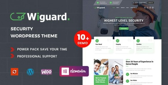 Wiguard v1.1.0 – CCTV & Security WordPress Theme Free