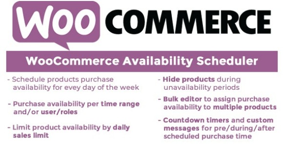 WooCommerce Availability Scheduler v12.4 Nulled Plugin