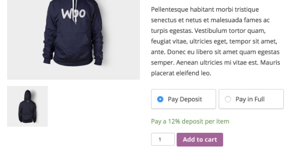 WooCommerce Deposits v2.1.8 – WordPress Plugin