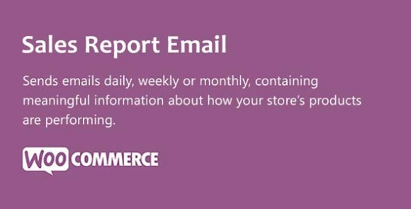 WooCommerce Sales Report Email v1.2.0 Plugin