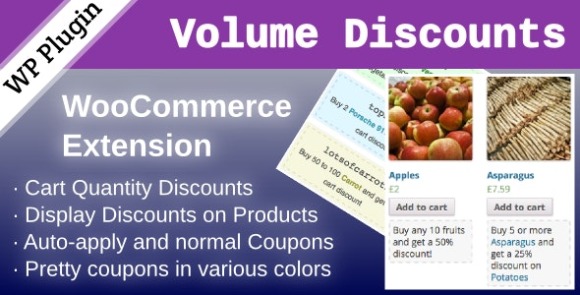 WooCommerce Volume Discount Coupons v1.7.0 – WordPress Plugin