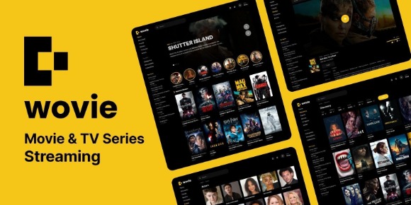 Wovie v1.0.2 – Movie and TV Series Streaming Platform Script