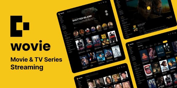 Wovie v5.1.0 – Movie and TV Series Streaming Platform Script