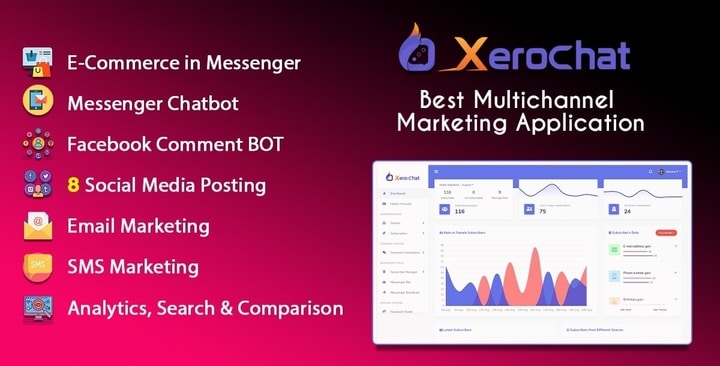 XeroChat v5.3.3 Nulled + Addons – Best Multichannel Marketing Application (SaaS Platform)