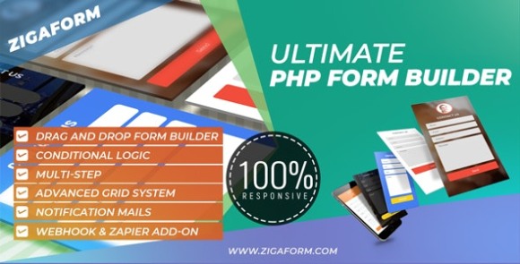 Zigaform v6.0.9 Nulled – PHP Form Builder – Contact & Survey Script