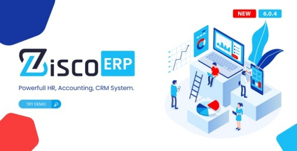 ZiscoERP v6.0.4 Nulled – Powerful HR, Accounting, CRM System PHP Script