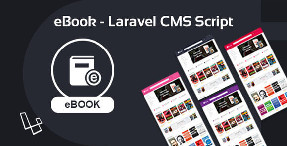 eBook v2.1.1 – Laravel CMS Script