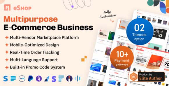 eShop Web v4.4.6 Nulled – Multi Vendor eCommerce Marketplace / CMS Script