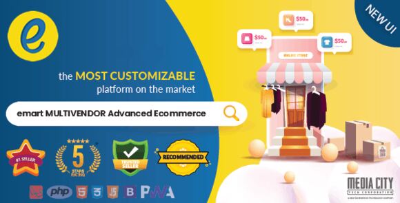 emart v4.1 Nulled – Laravel Multi-Vendor Ecommerce Advanced CMS Script