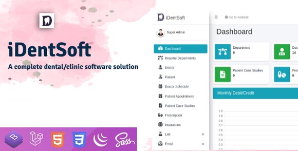 iDentSoft v2.0 – Dental / Clinic Software Solution PHP Script