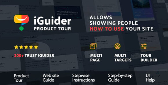 iGuider v5.5 – Product Tour – Interactive Walkthroughs – Website Step by Step Guide