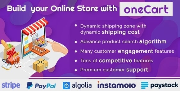 oneCart eCommerce Software v1.0.1 – Online Store Solution