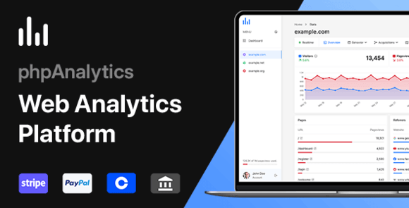 phpAnalytics v34 Nulled – Web Analytics Platform Script