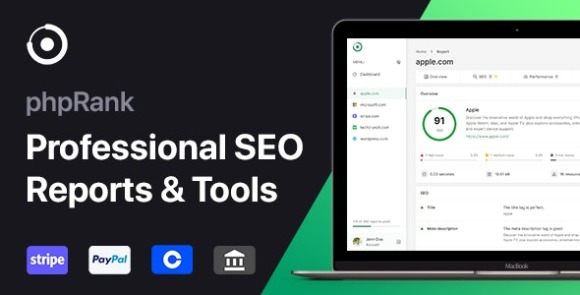 phpRank v17.0 Nulled – SEO Reports & Tools Platform (SaaS) Script