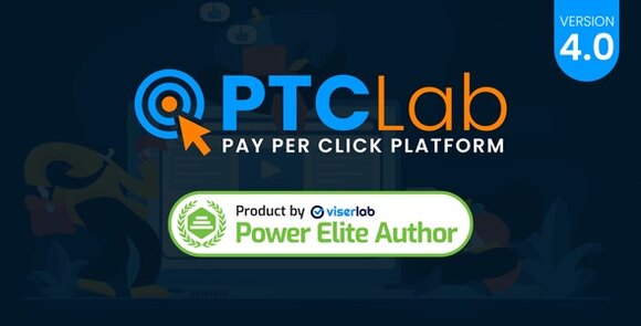 ptcLAB v4.0 Nulled – Pay Per Click Platform PHP Script
