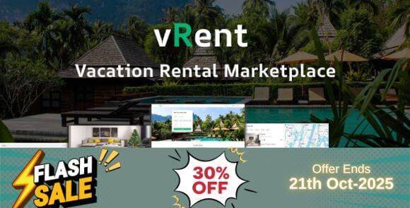 vRent v4.3.1 – Vacation Rental Marketplace PHP Script
