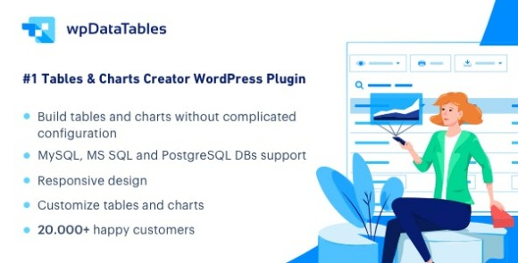 wpDataTables v6.3.2 – Tables and Charts Manager for WordPress Plugin